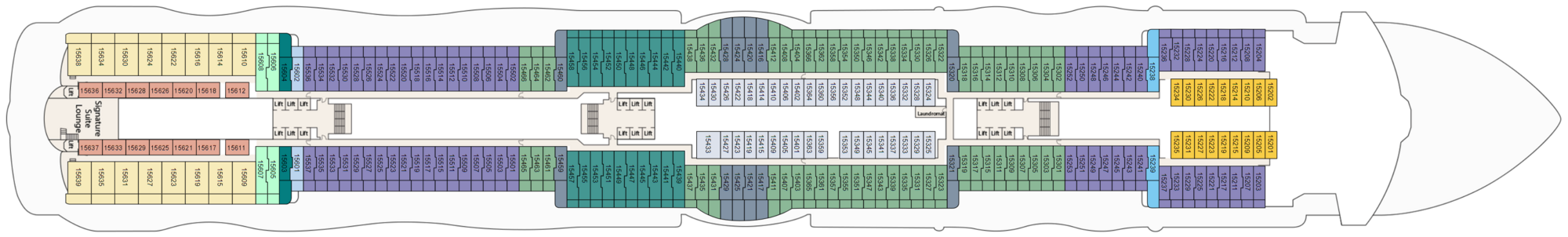 Deck 15 plan